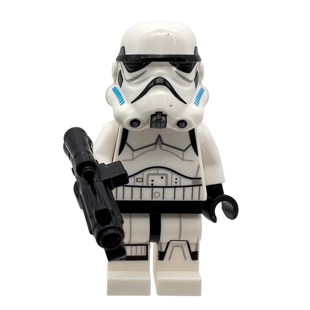 Brick Tactical Star Wars Stormtrooper Blaster Custom Face Minifigs Mini Figures